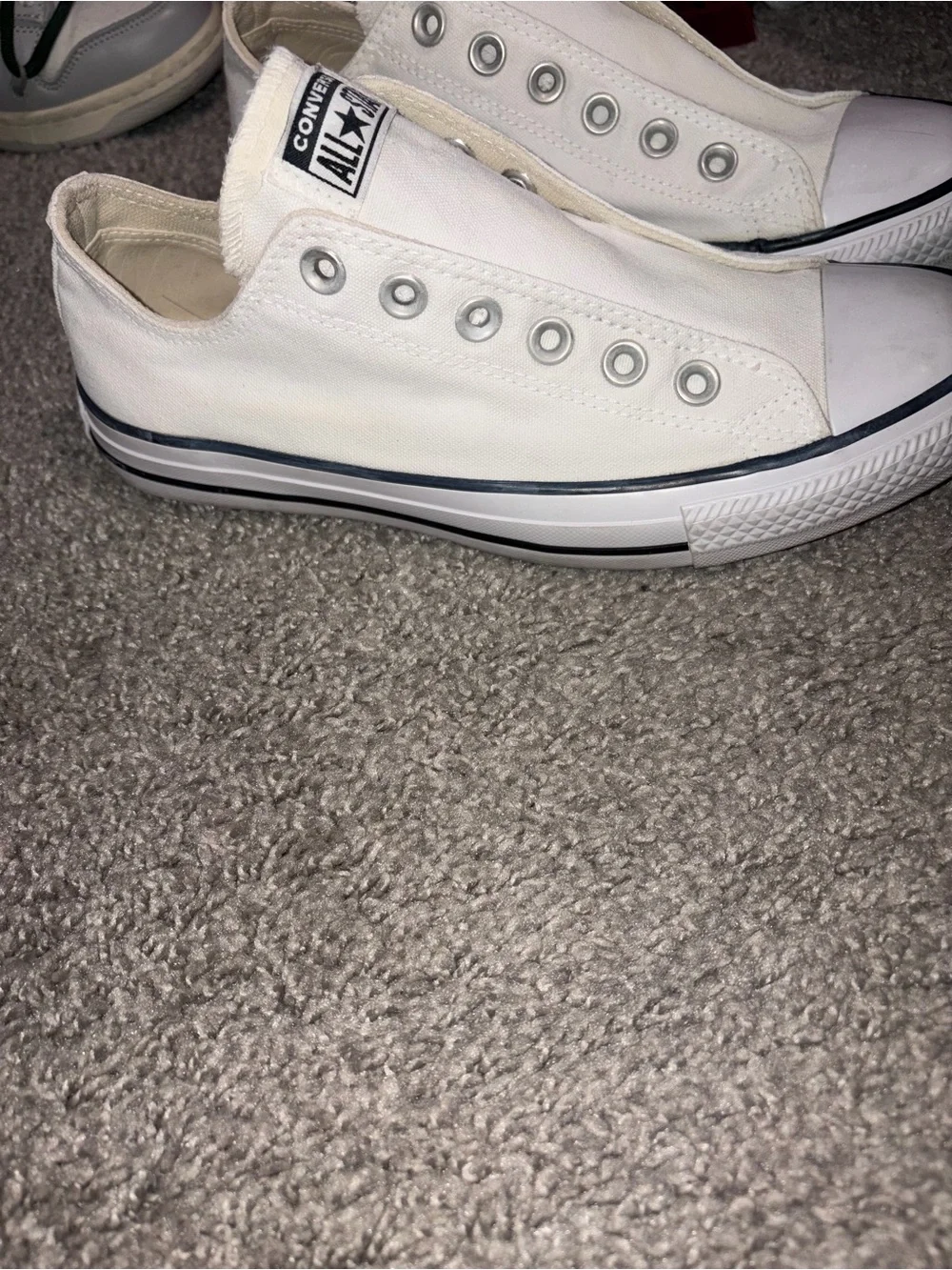 Converse Chuck Taylor All Star Slip On White Mens 6 / Womens 8⁠